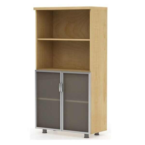 Cam Kapaklı Klasör Dolabı 80x160