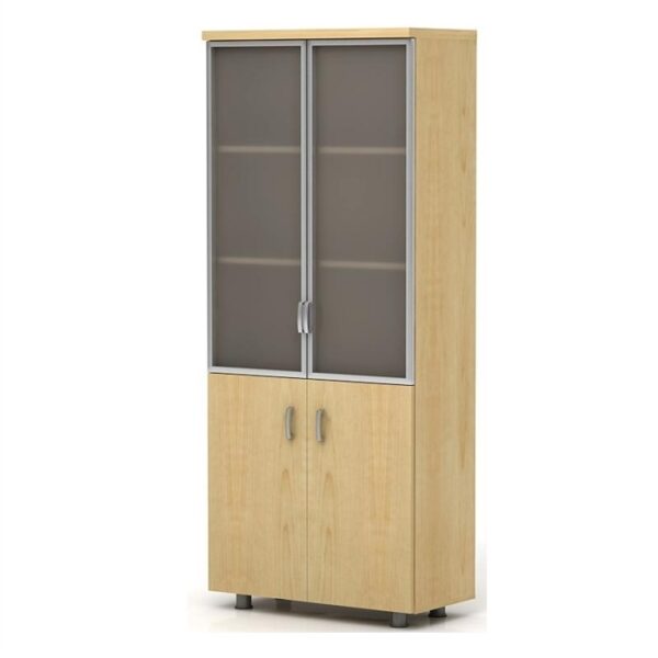 Cam Kapaklı Dosya Dolabı 80x190