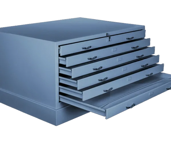 Metal Harita Plan Dolabı 1