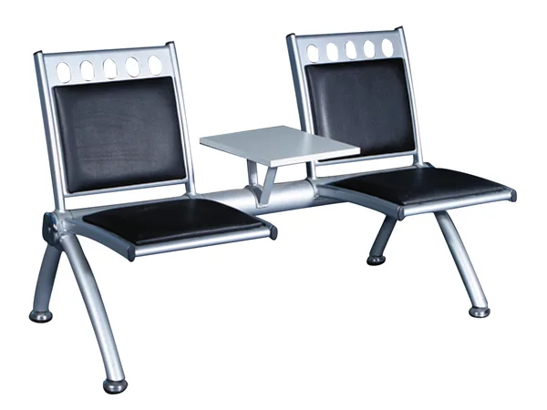 Orta Sehpalı Metal Bekleme Koltuğu Orta Sehpalı Bekleme Koltuğu