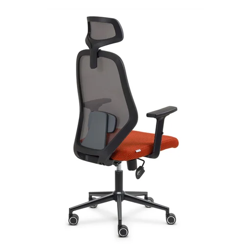 Aura Fileli Başlıklı Yönetici Koltuğu Kiremit Görsel 4